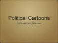 Political Cartoons PowerPoint PPT Presentation