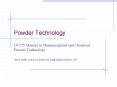 Powder Technology PowerPoint PPT Presentation