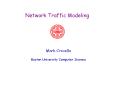 Network Traffic Modeling PowerPoint PPT Presentation
