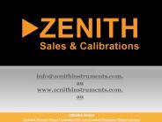 Zenith Sales & Calibrations Pty Ltd - Calibration Services