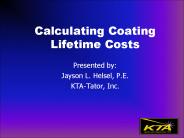 Calculating Coating Lifetime Costs