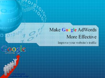 Make Google AdWords More Effective