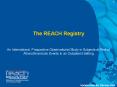 The REACH Registry PowerPoint PPT Presentation