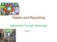Waste and Recycling PowerPoint PPT Presentation