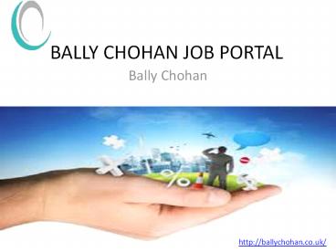 bally chohan job portal