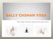 Bally Chohan | Bally Chohan Yoga