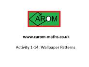 Activity 1-14: Wallpaper Patterns