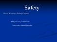 Safety PowerPoint PPT Presentation