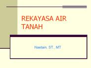 REKAYASA AIR TANAH