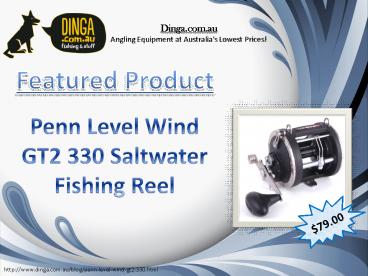 Penn Level Wind GT2 330 Fishing Reel