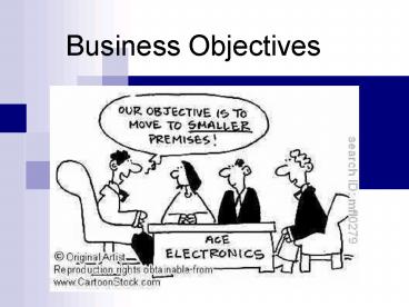 Business Objectives