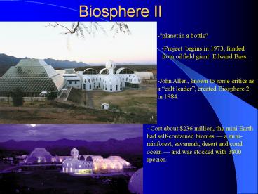 Biosphere II