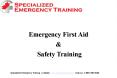 Emergency First Aid Training and Safety Courses Online PowerPoint PPT Presentation