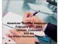 American Taxation Association