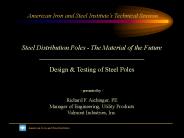 Steel Utility Poles