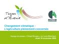 Changement climatique : L'agriculture pleinement concern PowerPoint PPT Presentation