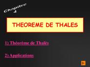 THEOREME DE THALES