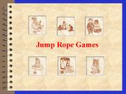 Jump Rope Games