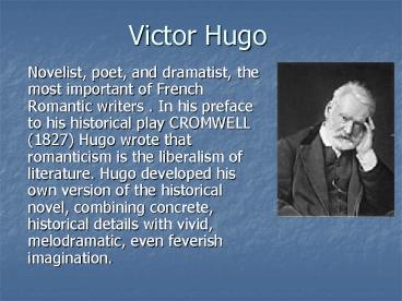 Victor Hugo