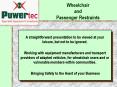 Wheelchair and Passenger Restraints PowerPoint PPT Presentation