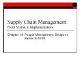 Supply Chain Management: From Vision to Implementation PowerPoint PPT Presentation
