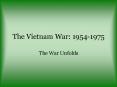 The Vietnam War: 1954-1975 PowerPoint PPT Presentation