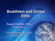 Buddhism and Global Ethic