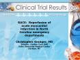 RACE: Reperfusion of acute myocardial infarction in North Carolina emergency departments Christopher Granger, MD Director, Cardiac Care Unit Duke University Medical Center Durham, NC PowerPoint PPT Presentation