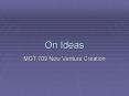 On Ideas PowerPoint PPT Presentation