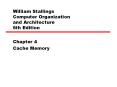 William Stallings Computer Organization and Architecture 6th Edition PowerPoint PPT Presentation