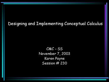 presentation player overlay