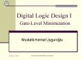 Digital Logic Design I Gate-Level Minimization PowerPoint PPT Presentation