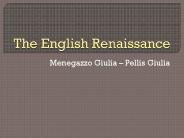 The English Renaissance