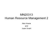 MN20313 Human Resource Management 2