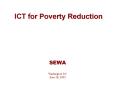 ICT for Poverty Reduction PowerPoint PPT Presentation