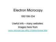 Electron Microcopy