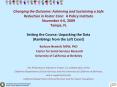 Changing the Outcome: Achieving and Sustaining a Safe Reduction in Foster Care: A Policy Institute November 4-6, 2009 Tampa, FL Setting the Course: Unpacking the Data (Ramblings from the Left Coast) PowerPoint PPT Presentation