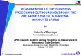 MEASUREMENT OF THE BUSINESS PROCESSING OUTSOURCING (BPO) IN THE PowerPoint PPT Presentation