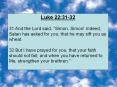 Luke 22:31-32 PowerPoint PPT Presentation
