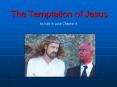 The Temptation of Jesus PowerPoint PPT Presentation