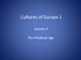 Cultures of Europe 1 PowerPoint PPT Presentation