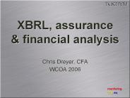 XBRL, assurance