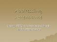 Addressing Attendance PowerPoint PPT Presentation