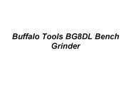 Buffalo Tools BG8DL Bench Grinder