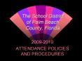 ATTENDANCE POLICIES AND PROCEDURES PowerPoint PPT Presentation