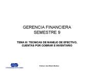 GERENCIA FINANCIERA SEMESTRE 9