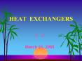 HEAT EXCHANGERS PowerPoint PPT Presentation