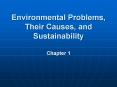 Environmental Problems, Their Causes, and Sustainability PowerPoint PPT Presentation