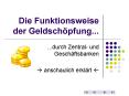 Die Funktionsweise der Geldsch PowerPoint PPT Presentation