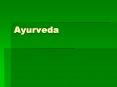 Ayurveda PowerPoint PPT Presentation